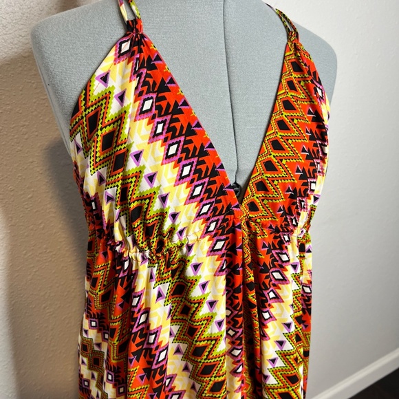 Elan Resort Wear Brand Trapeze Style Dress Resort Wear - Picture 2 of 6